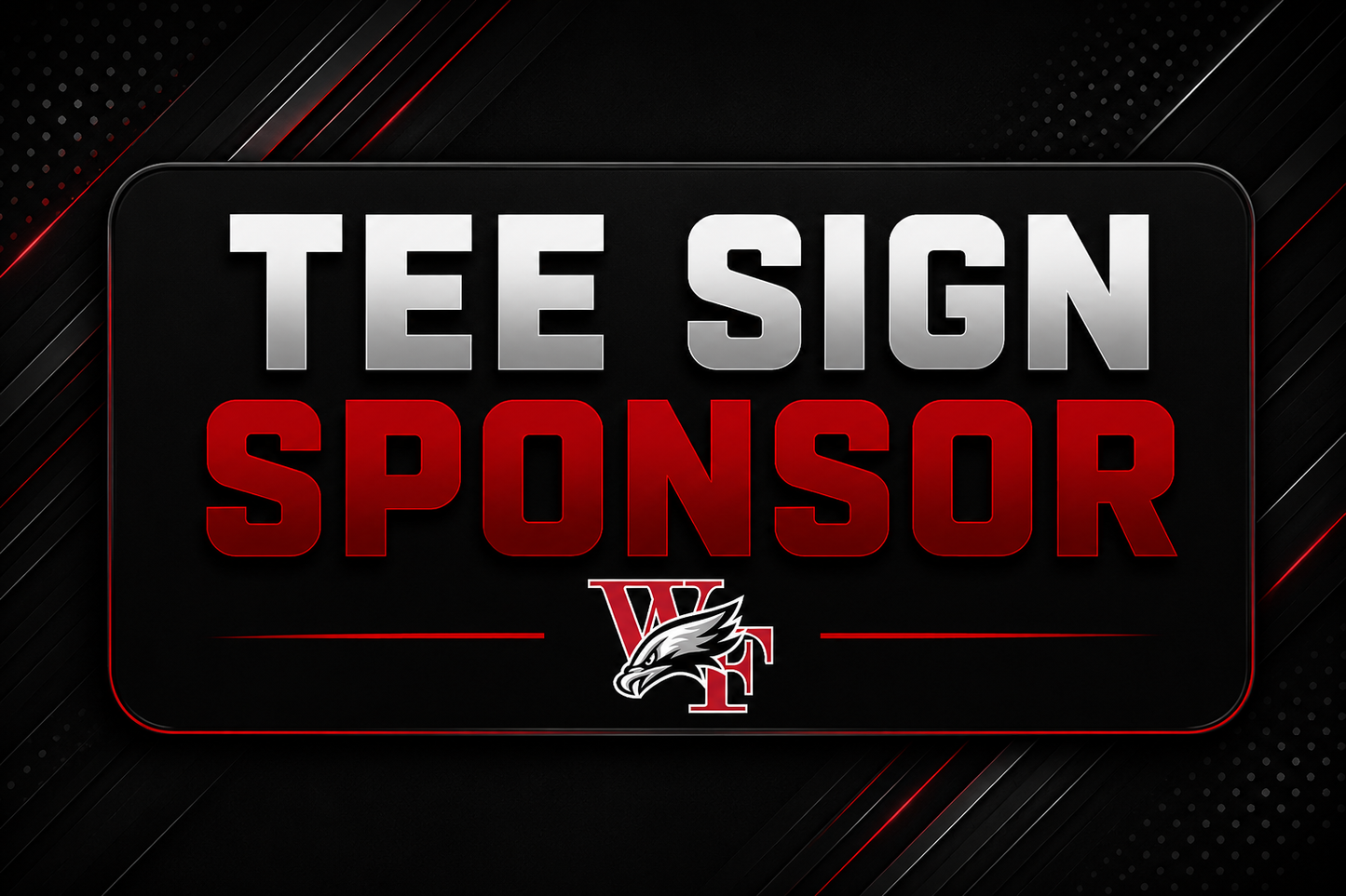 Tee Sign Sponsor